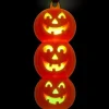 Party Delights Glow Pumpkin Necklace - 6.5Cm< Wearables