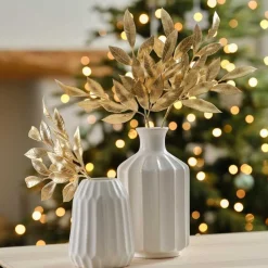 Party Delights Gold Foliage Stems - 37Cm (5Pk)< Flowers & Foliage