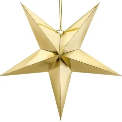 Gold Hanging Star - 70Cm<Party Delights Sale