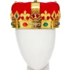Party Delights Gold King's Crown - Child< Hats & Headwear