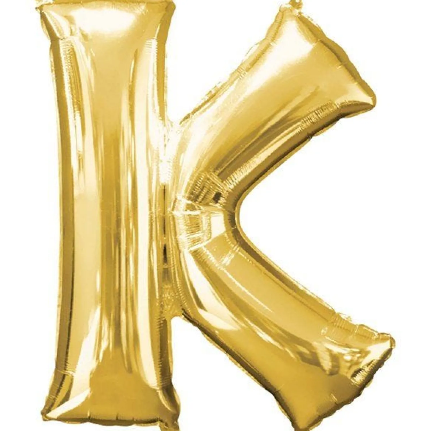 Party Delights Gold Letter K Balloon - 34" Foil< Letter Balloons