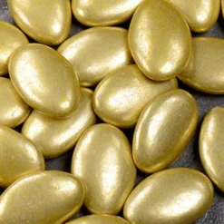 Party Delights Gold Metallic Chocolate Dragees - 1Kg< Chocolates