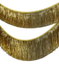 Gold Tinsel Garland<Party Delights