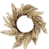 Gold Wreath Napkin Rings (4Pk)<Party Delights Clearance
