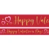 Party Delights Golden Hearts Paper Banners (3Pk)< Banners