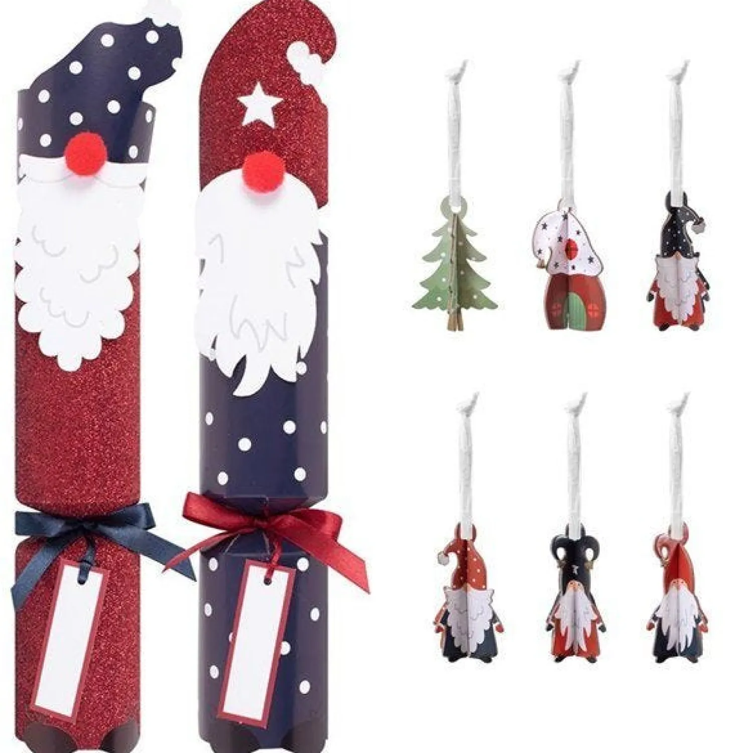 Gonk Premium Crackers & Name Tags (6Pk)<Party Delights