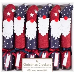 Gonk Premium Crackers & Name Tags (6Pk)<Party Delights