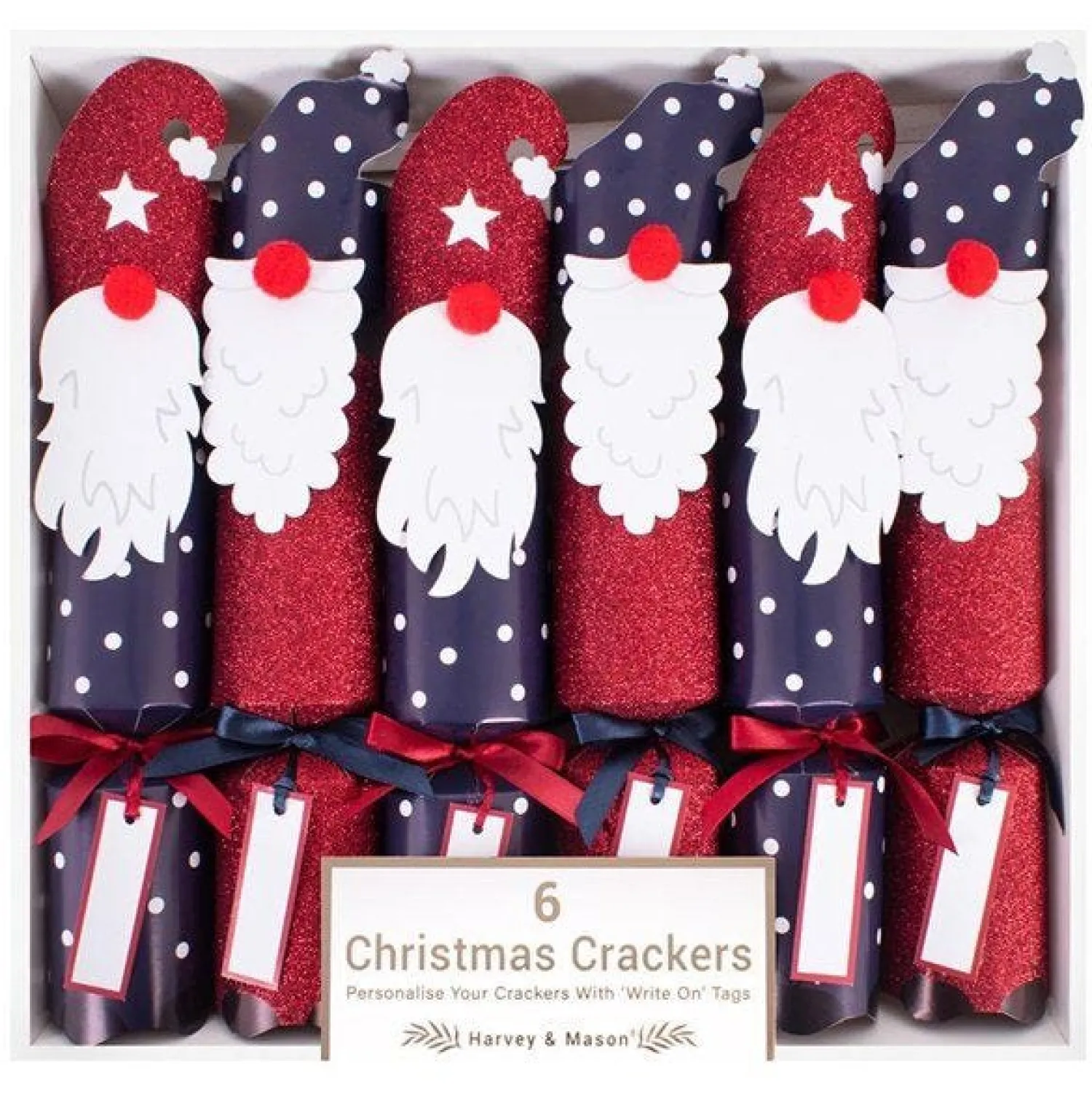 Gonk Premium Crackers & Name Tags (6Pk)<Party Delights