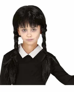 Gothic Braid Wig - Child<Party Delights