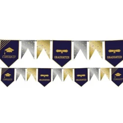 Party Delights Graduation Garland Bunting - 6M< Bunting