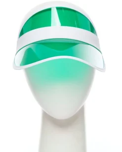 Party Delights Green Golf Visor Hat< Hats & Headwear
