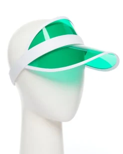 Party Delights Green Golf Visor Hat< Hats & Headwear