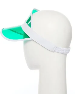Party Delights Green Golf Visor Hat< Hats & Headwear