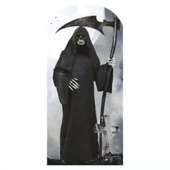 Grim Reaper Stand In Cardboard Photo Prop - 190Cm X 90Cm<Party Delights New