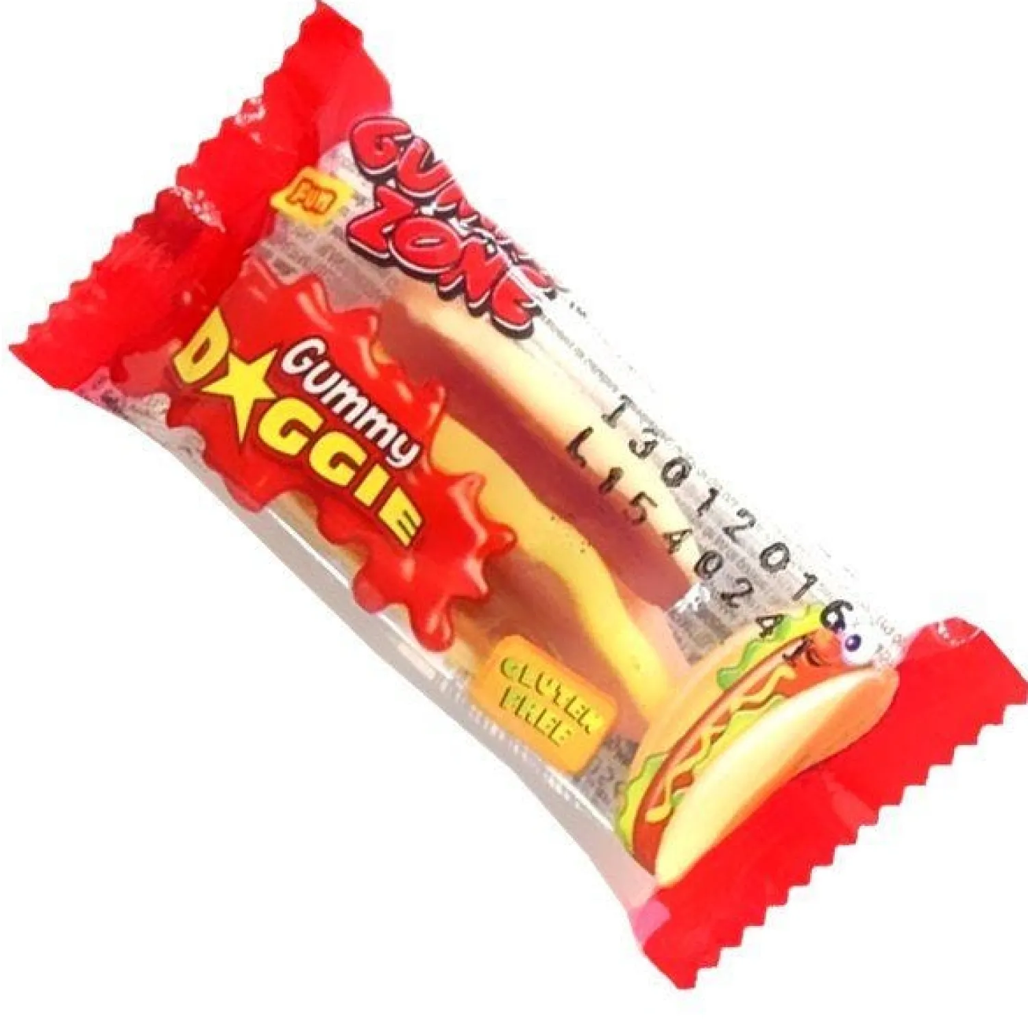 Party Delights Gummy Hot Dog - 9G< Sweets