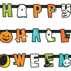 Party Delights Hallo-Ween Friends Letter Banner - 1.9M< Banners