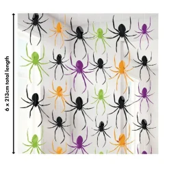 Party Delights Halloween Spider String Decoration - 2M (6Pk)< Hanging Decorations