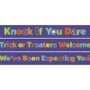 Party Delights Halloween Trick Or Treat Paper Banners - 1M< Banners