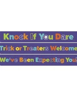 Party Delights Halloween Trick Or Treat Paper Banners - 1M< Banners