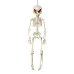 Hanging Alien Skeleton - 42Cm<Party Delights Online