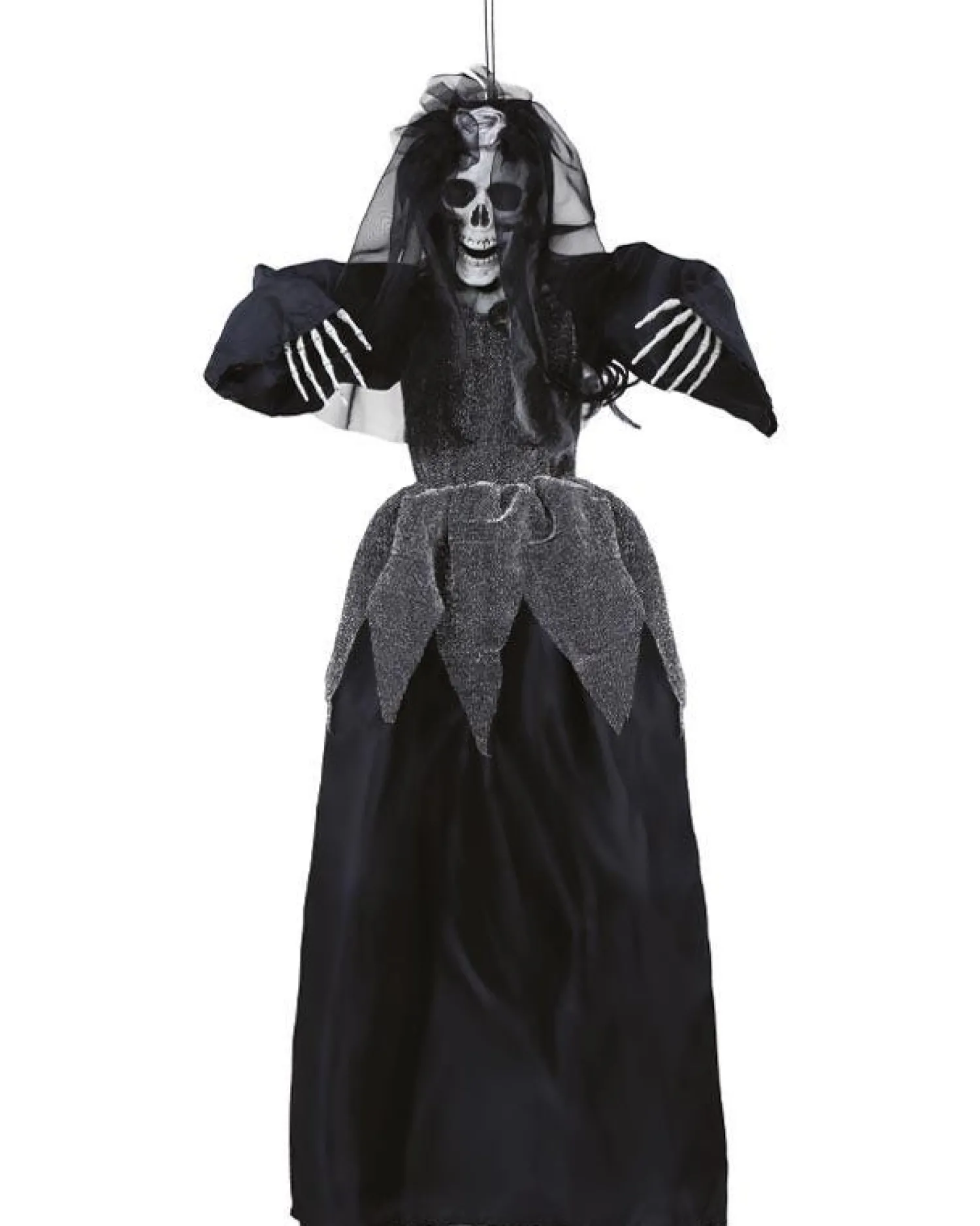 Hanging Skeleton Bride - 90Cm<Party Delights