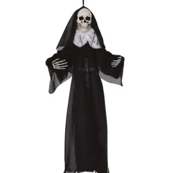 Hanging Skeleton Nun - 50Cm<Party Delights Outlet