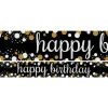 Party Delights Happy Birthday Paper Banners - 1M (3Pk)< Banners