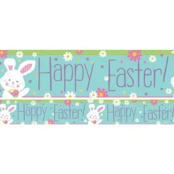 Party Delights Happy Easter Paper Banners - 1M (3Pk)< Banners