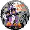 Happy Halloween Haunted House Balloon - 18" Foil<Party Delights Sale