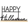 Happy Halloween Metal Decoration<Party Delights Clearance