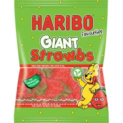 Party Delights Haribo Giant Strawbs - 60G< Sweets