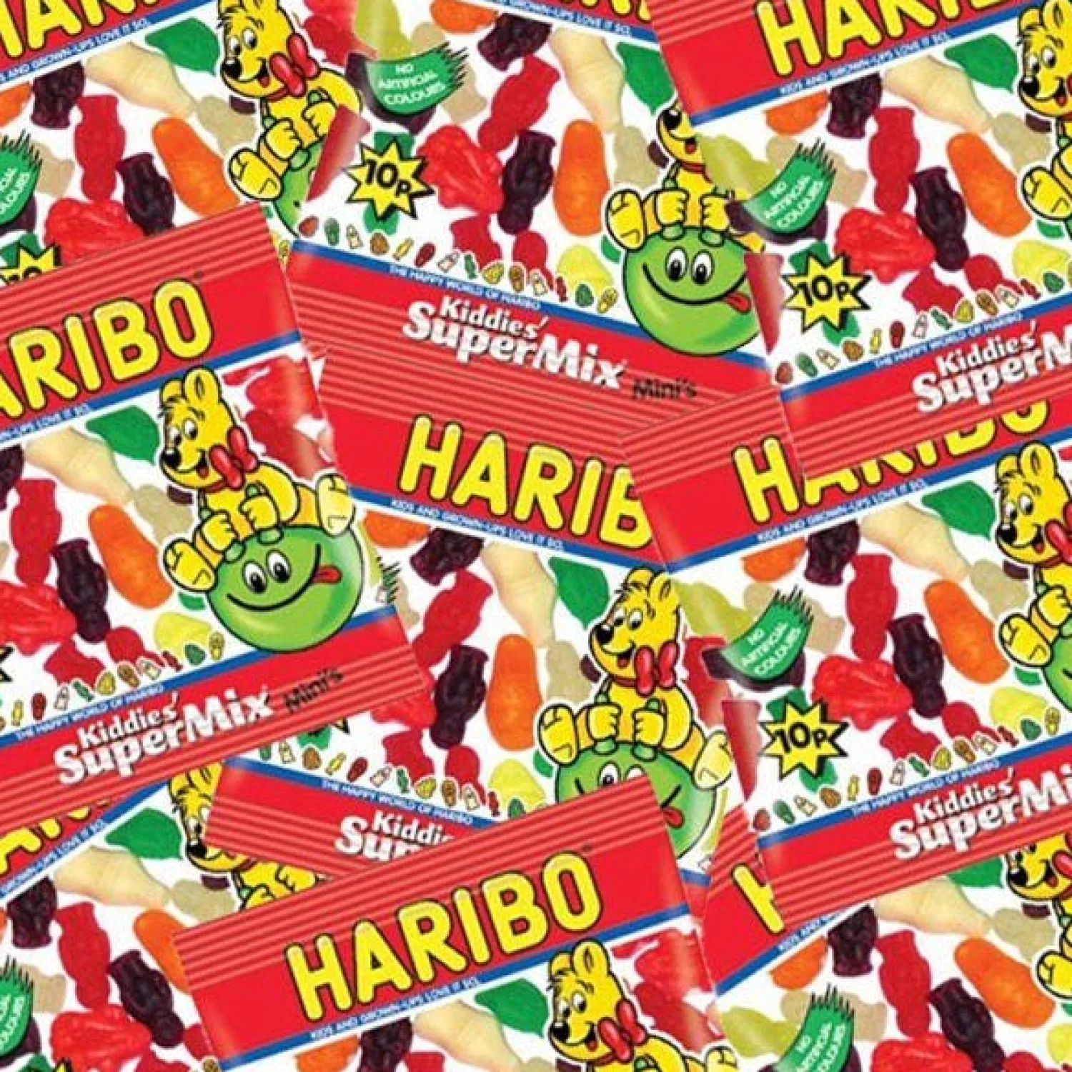 Party Delights Haribo Kiddies' Supermix Mini's X100< Sweets