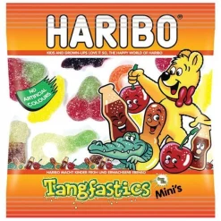 Party Delights Haribo Tangfastics Mini's - 16G< Sweets
