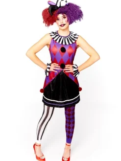Harlequin Heartbreaker - Adult Costume<Party Delights Best