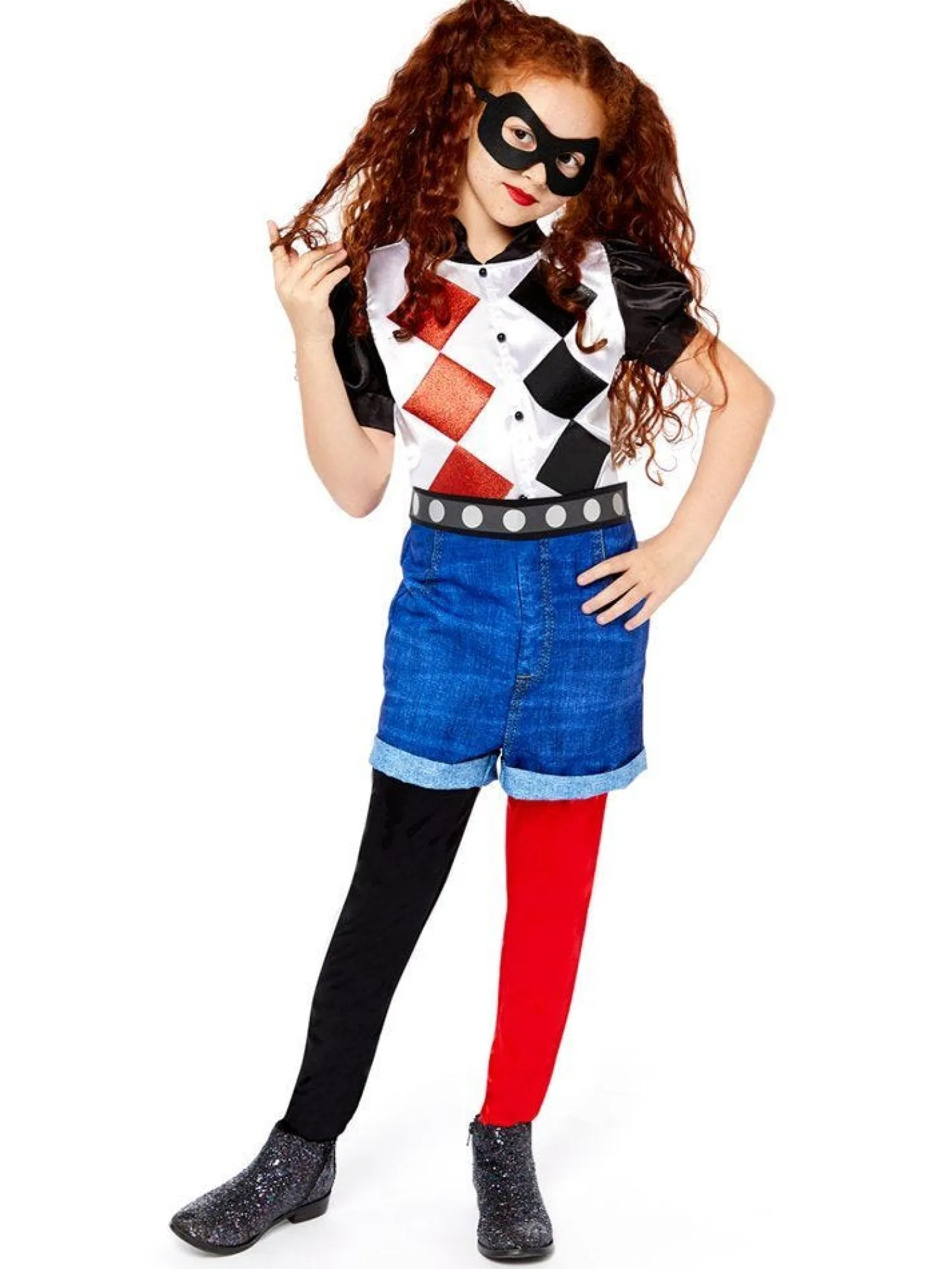 Harley Quinn - Child And Teen Costume<Party Delights Hot