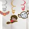 Party Delights Harry Potter Hanging Swirls (6Pk)< Hanging Decorations