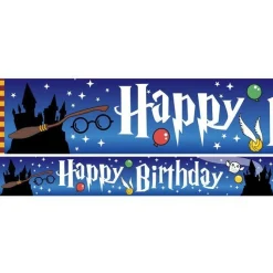 Party Delights Harry Potter Style Paper Banners - 1M (3Pk)< Banners
