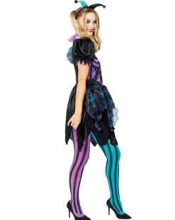 Haunted Harlequin - Adult Costume<Party Delights Sale