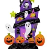 Haunted House Air Fill Airloonz Balloon - 50" Foil<Party Delights Online