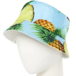 Party Delights Hawaiian Pineapple Bucket Hat< Hats & Headwear