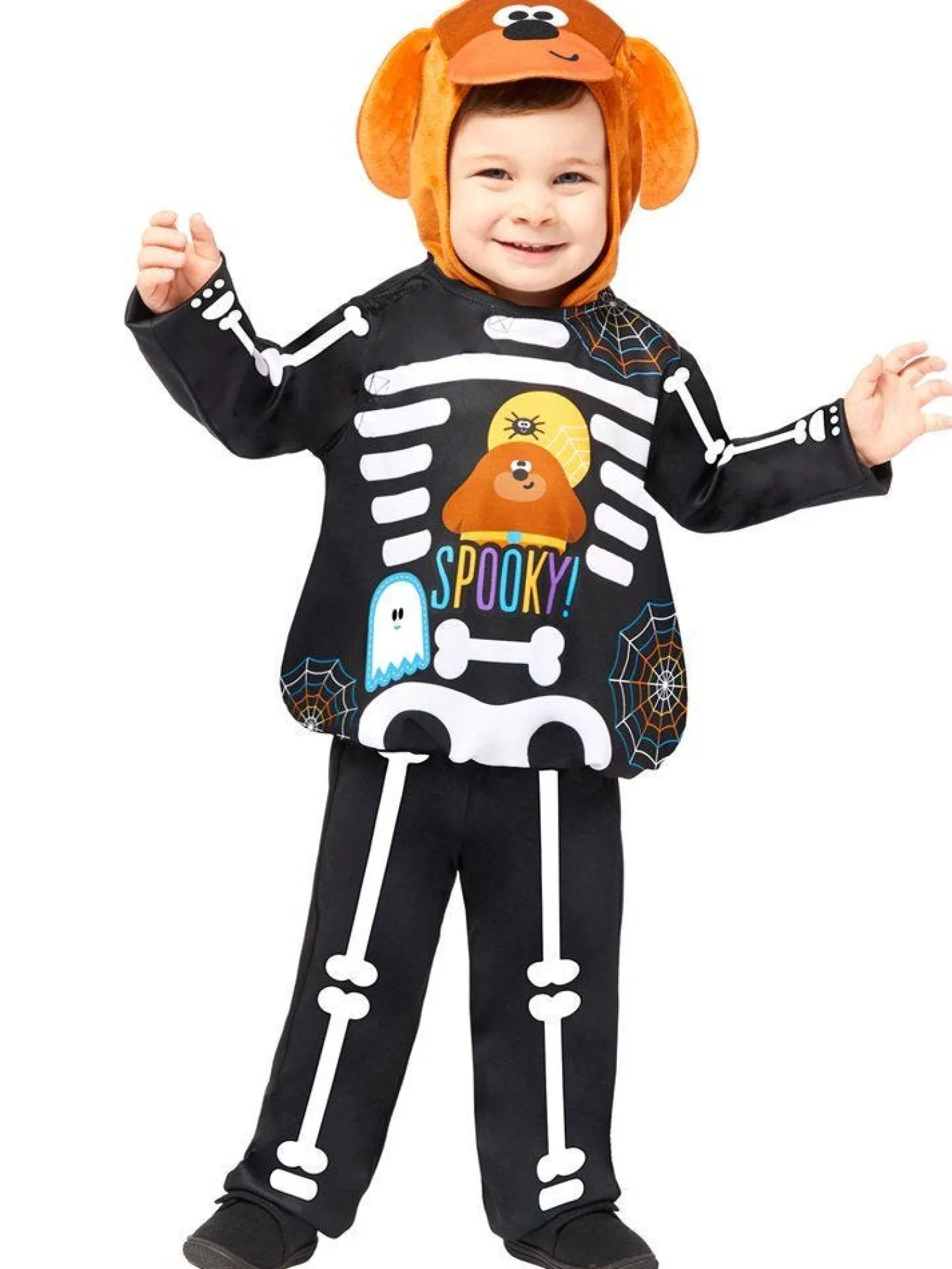 Hey Duggee Skeleton - Toddler Costume<Party Delights Online
