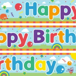 Party Delights Hey Duggee Style Paper Banners - 1M (3Pk)< Banners