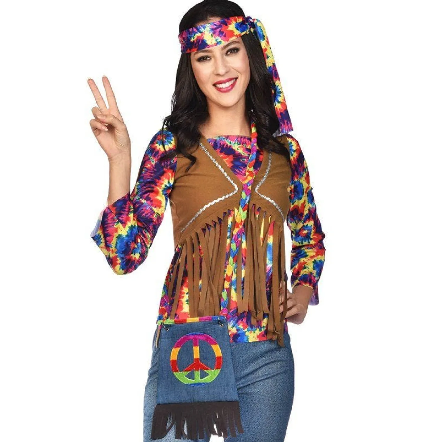 Party Delights Hippie Bag< Costume Props