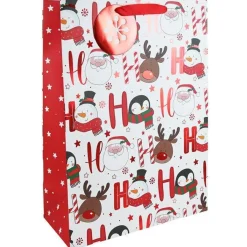 Ho Ho Ho Extra Large Gift Bag - 45.5Cm X 33Cm<Party Delights Best