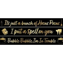 Party Delights Hocus Pocus Yard Banners (3Pk)< Banners