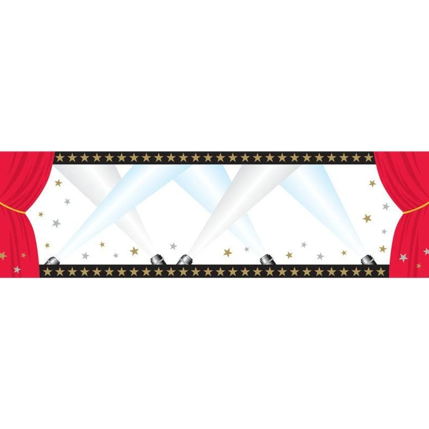 Party Delights Hollywood Giant Sign Banner - 1.65M< Banners