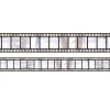 Party Delights Hollywood Metallic Film Border Roll - 12.5M< Hanging Decorations