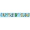 Party Delights Holographic Happy 1St Birthday Boy Foil Banner - 2.7M< Banners