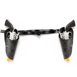Party Delights Holster With Cowboy Pistols< Fake Weapons