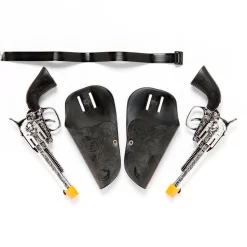 Party Delights Holster With Cowboy Pistols< Fake Weapons